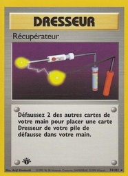 Récupérateur 74/102 - Set de Base - Firstedition - Pokémon JCC