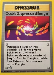 Double Suppression d'Énergie 79/102 - Set de Base - Illimité - Pokémon JCC