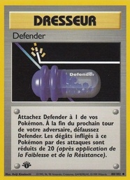 Défenseur 80/102 - Set de Base - Illimité - Pokémon JCC