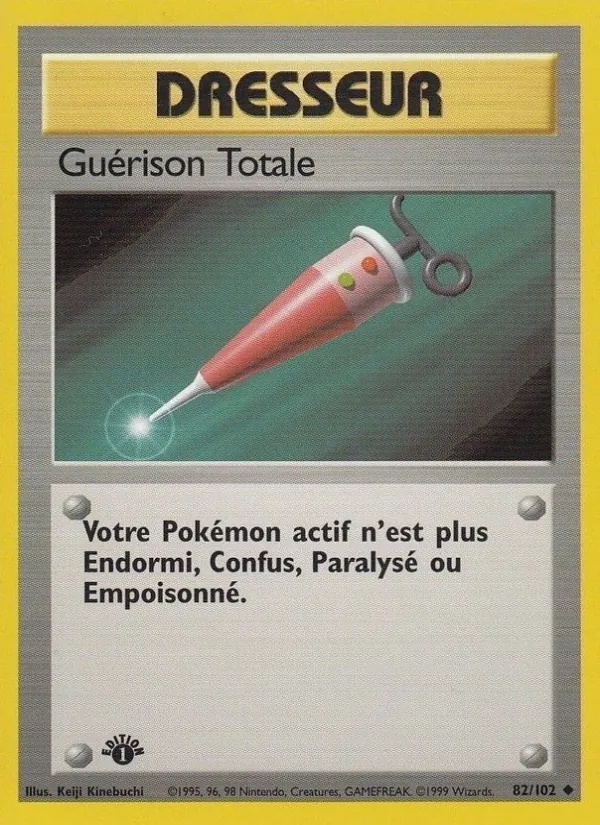 Guérison Totale 82/102 - Set de Base - Illimité - Pokémon JCC