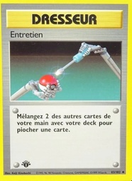 Entretien 83/102 - Set de Base - Sans Ombre 1re Édition - Pokémon JCC