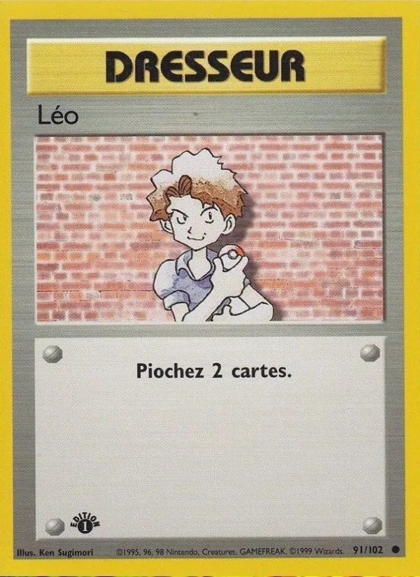 Léo 91/102 - Set de Base - Illimité - Pokémon JCC