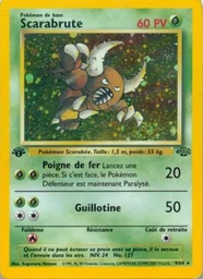 Scarabrute 9/64 - Jungle - Holo 1re Édition - Pokémon JCC