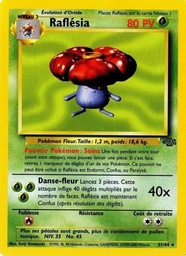 Raflésia 31/64 - Jungle - 1re Édition - Pokémon JCC