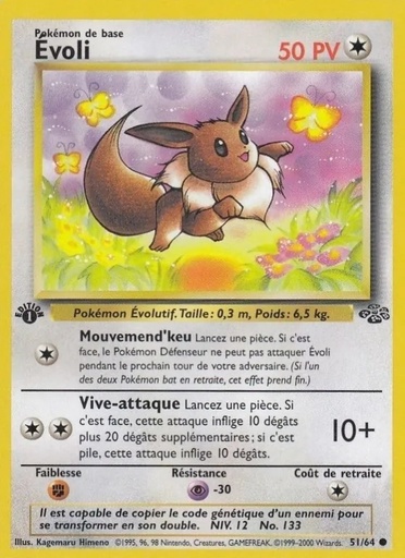 Évoli 51/64 Firstedition