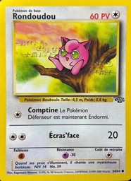 Rondoudou 54/64 - Jungle - 1re Édition - Pokémon JCC