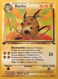 Raichu 29/62 Firstedition