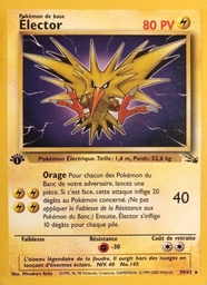 Élector 30/62 - Fossile - Firstedition - Pokémon JCC