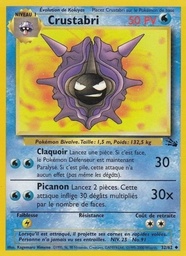 Crustabri 32/62 - Fossile - Firstedition - Pokémon JCC