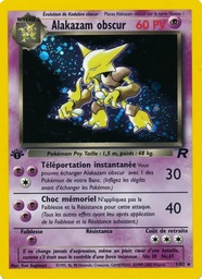 Alakazam obscur 1/82 - Team Rocket - Holo - Pokémon JCC