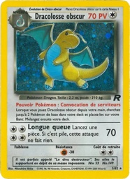 Dracolosse obscur 5/82 Holo 1re Édition