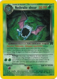 Nosferalto obscur 7/82 - Team Rocket - Holo - Pokémon JCC