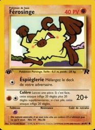 Férosinge 61/82 - Team Rocket - 1re Édition - Pokémon JCC