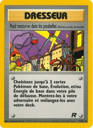 Raid nocturne dans les poubelles 77/82 - Team Rocket - Firstedition - Pokémon JCC