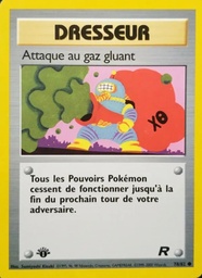 Attaque au gaz gluant 78/82 - Team Rocket - 1re Édition - Pokémon JCC