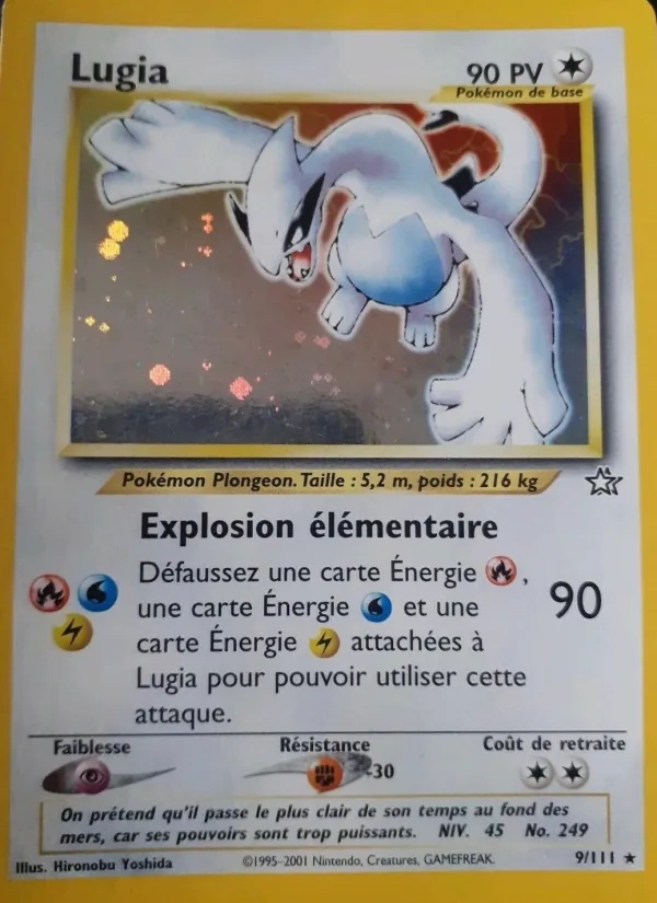 Lugia 9/111 - Neo Genesis - Holo - Pokémon JCC
