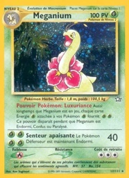 Méganium 11/111 - Neo Genesis - Holo 1re Édition - Pokémon JCC
