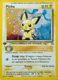 Pichu 12/111 - Neo Genesis - Holo 1re Édition - Pokémon JCC