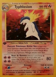 Typhlosion 18/111 - Neo Genesis - Holo 1re Édition - Pokémon JCC