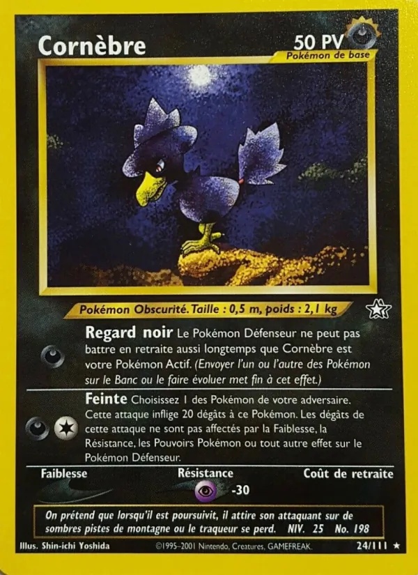 Cornèbre 24/111 - Neo Genesis - 1re Édition - Pokémon JCC