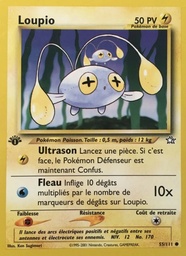 Loupio 55/111 - Neo Genesis - 1re Édition - Pokémon JCC