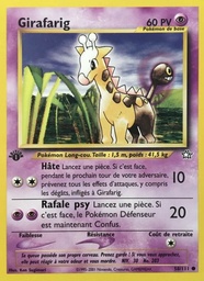 Girafarig 58/111 - Neo Genesis - 1re Édition - Pokémon JCC