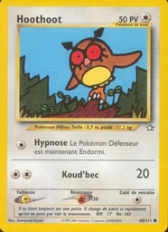 Hoothoot 60/111 - Neo Genesis - 1re Édition - Pokémon JCC