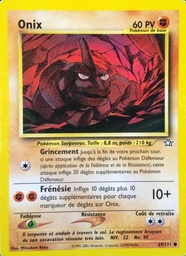 Onix 69/111 - Neo Genesis - Firstedition - Pokémon JCC