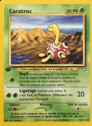 Caratroc 72/111 - Neo Genesis - 1re Édition - Pokémon JCC