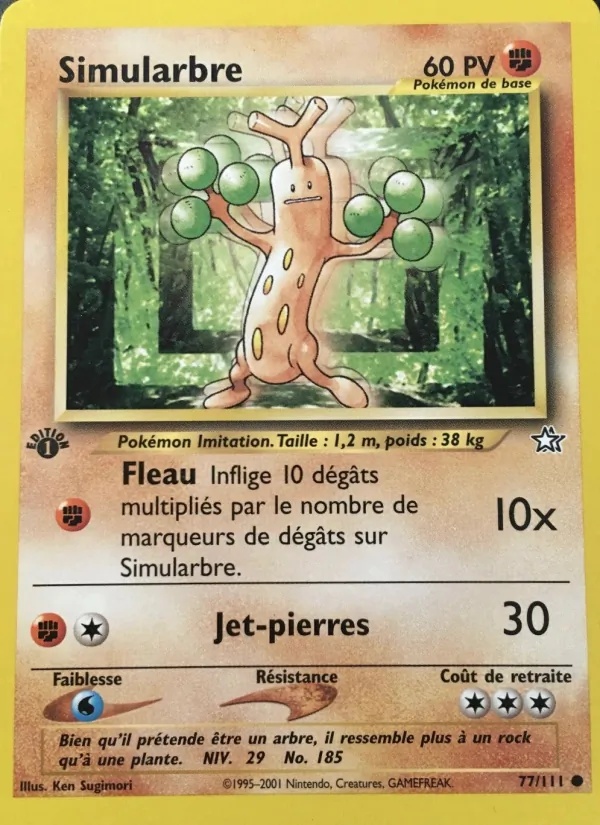 Simularbre 77/111 - Neo Genesis - 1re Édition - Pokémon JCC
