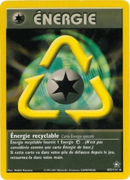 Énergie recyclable 105/111 - Neo Genesis - 1re Édition - Pokémon JCC