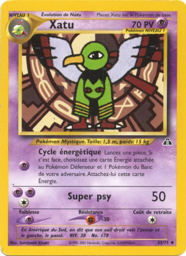 Xatu 52/75 - Neo Discovery - Firstedition - Pokémon JCC