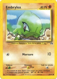 Embrylex 57/75 - Neo Discovery - 1re Édition - Pokémon JCC