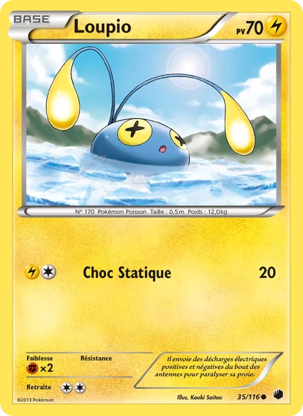 Loupio 35/116 - Glaciation Plasma - Pokémon JCC