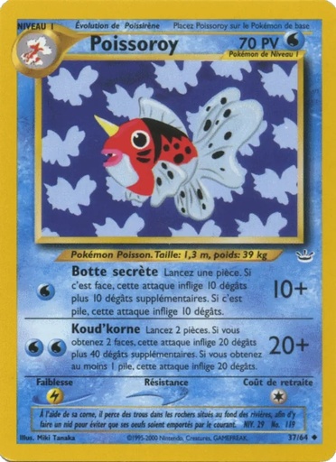 Poissoroy 37/64 1re Édition