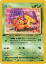 Paras 47/64 - Neo Revelation - 1re Édition - Pokémon JCC
