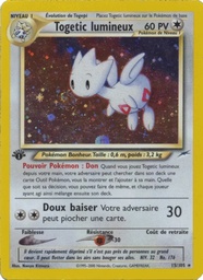 Togetic lumineux 15/105 - Neo Destiny - Holo 1re Édition - Pokémon JCC