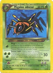 Migalos obscur 17/105 - Neo Destiny - 1re Édition - Pokémon JCC