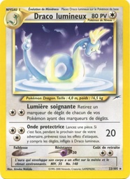 Draco lumineux 22/105 - Neo Destiny - 1re Édition - Pokémon JCC