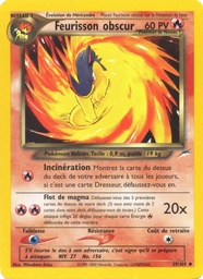 Feurisson obscur 39/105 - Neo Destiny - 1re Édition - Pokémon JCC