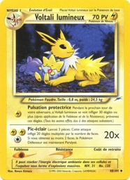 Voltali lumineux 48/105 - Neo Destiny - 1re Édition - Pokémon JCC