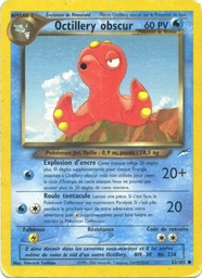 Octillery obscur 62/105 1re Édition