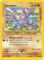 Scorplane 67/105 - Neo Destiny - 1re Édition - Pokémon JCC