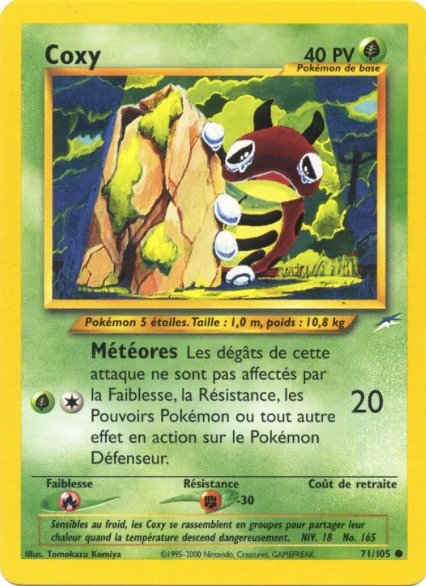 Coxy 71/105 - Neo Destiny - 1re Édition - Pokémon JCC