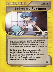 Infirmière Pokémon 145/165 - Expedition - Chris Fulop - Pokémon JCC