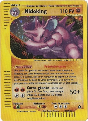 Nidoking H18/147 Holo