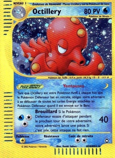Octillery H20/147 Holo