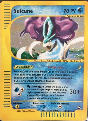 Suicune H25/147 Holo