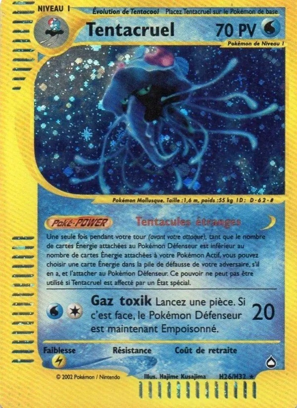Tentacruel H26/147 - Aquapolis - Holo - Pokémon JCC