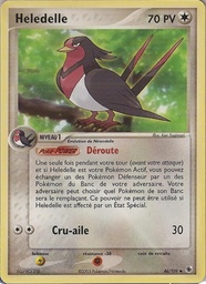 Hélédelle 46/109 - EX Rubis & Saphir - Pokémon JCC